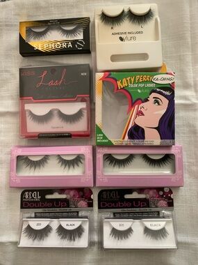 House of Lashes Collection Lot — Black False Eyelashes Assortment